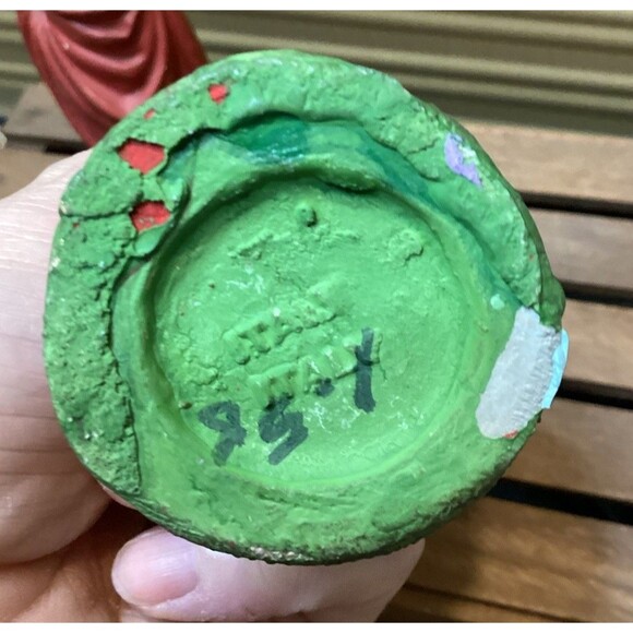 Italy Nativity COW/OX & Wisemen Paper Mache Composite Figure Replacement Vintage - Picture 8 of 14